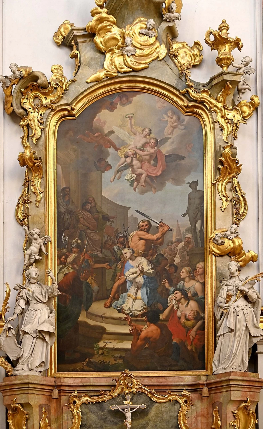 Decapitazione di santa Caterina - Chiesa di Santa Maria Assunta
